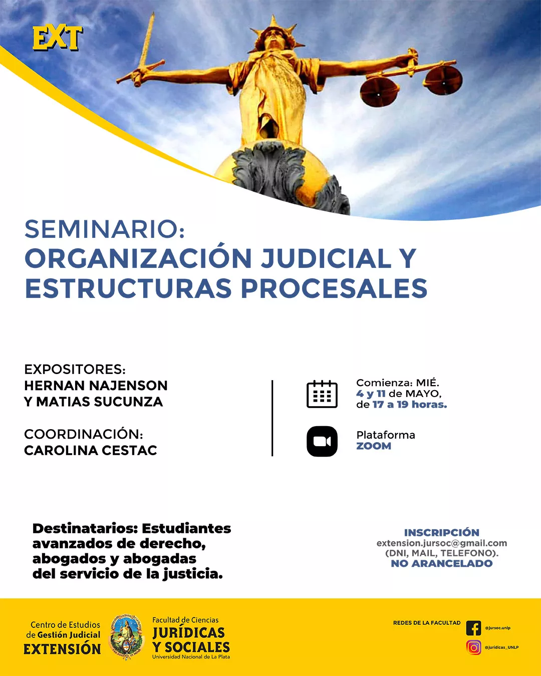Seminario Organizacion judicial y estructuras procesales